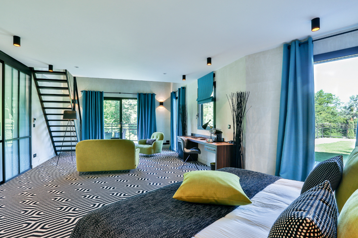 vue Menoge suite Pavillon Hôtel Baud Bonne 74